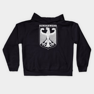 Bundeswehr / Deutsche German Coat Of Arms Faded Design #1 Kids Hoodie